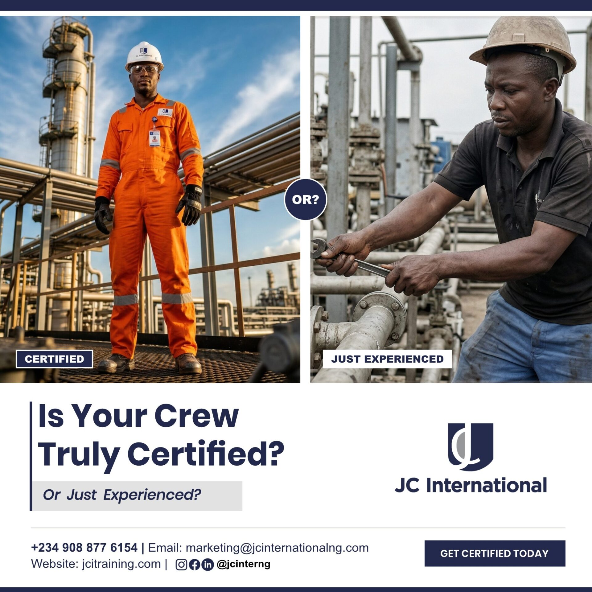 Is Your Crew Truly Certified… or Just Experienced?